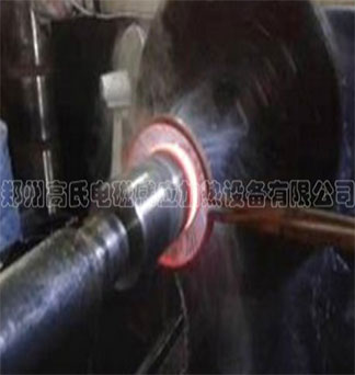  Piston rod hardening by medium frequency heating power supply  