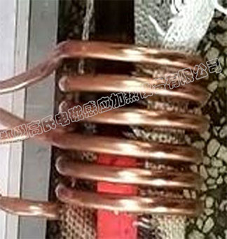 Sucker rod hardening by medium frequency induction heating machine 