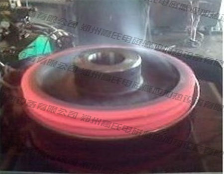  Medium frequency induction heating power supply quenching heat treatment for supporting wheels 