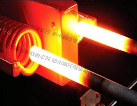 On-line induction annealing of stainless steel pipes