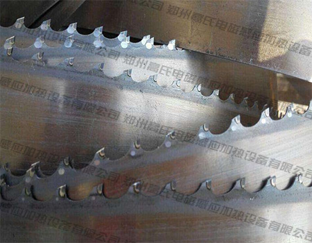 What do you know about the heat treatment process of saw blades by high-frequency induction heating m