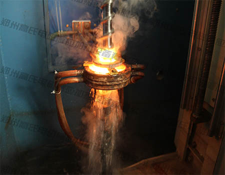  High frequency induction heating machine is preferred for quenching of machine tool screw 