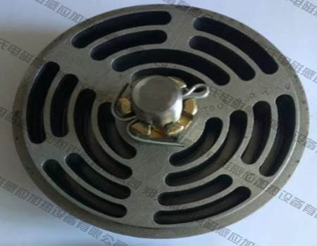  Compressor valve plate is heat treated by high frequency induction heating machine 